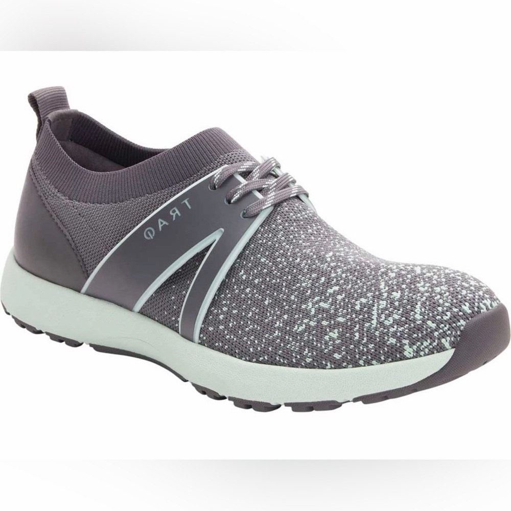 Women's Alegria by PG Lite TRAQ Qool Sz 7(37) Sneaker Mint Gray Knit
